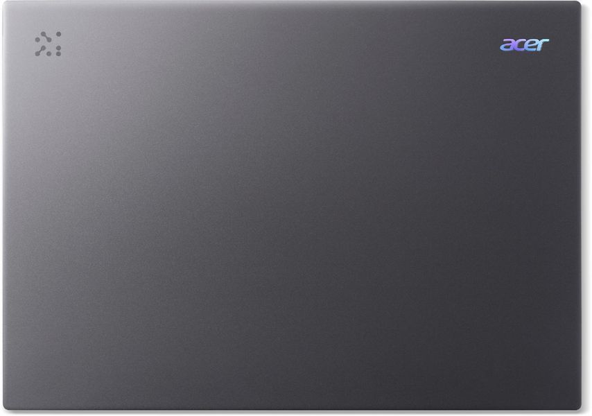 Ноутбук Acer Aspire 16 (NX.JY4EP.00F), Intel Core Ultra 5 325 / 16" / OLED / RAM 16 ГБ LPDDR5X / SSD 512 ГБ / Intel Graphics / Windows 11 Home / Сірий