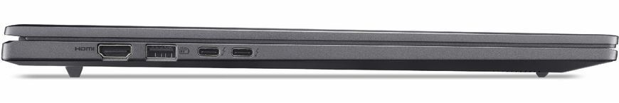 Ноутбук ACER Aspire 18 AI (NX.JZEEP.001), Intel Core Ultra 7 355 / 18" / 120 Гц / RAM 16 ГБ LPDDR5X / SSD 512 ГБ / Intel Graphics / Windows 11 Home / Сірий
