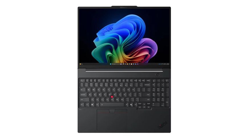 Ноутбук Lenovo ThinkPad T16 Gen 5 (21WT007DRI), Intel Core Ultra 5 325 / 16" / RAM 32 ГБ LPDDR5X / SSD 512 ГБ / Intel Graphics / Без ОС / Чорний