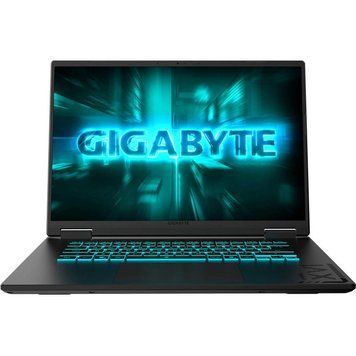 Ноутбук GIGABYTE Gaming A16 (GAMING_A16_CVHI3EE894SD), Intel Core i7-13620H / 16" / 165 Гц / RAM 16 ГБ DDR5 / SSD 1 ТБ / Intel UHD Graphics + RTX 5060 / Без ОС / Чорний