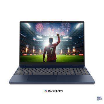Ноутбук 2-in-1 Lenovo IdeaPad 5 15IPH11 (83UL003URM), Intel Core Ultra 5 322 / 15.3" / Touch / RAM 16 ГБ DDR5 / SSD 512 ГБ / Intel Graphics / Без ОС / Синій