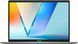 Ноутбук ASUS Vivobook S14 (M3407GA-SF013W), 14" / OLED / AMD Ryzen AI 7 445 / RAM 16 ГБ / SSD 512 ГБ / Windows 11 Home / Сріблястий