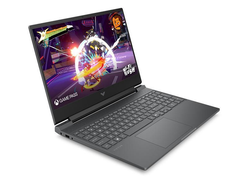 Ноутбук HP Victus 15-fb3030nn (CG0P8EA), AMD Ryzen 5 7535HS / 15.6&Prime; / 144 Гц / RAM 12 ГБ DDR5 / SSD 1 ТБ / RTX 4050 / Без ОС / Сірий