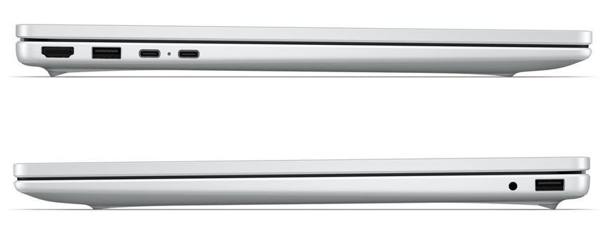 Ноутбук HP OmniBook 3 (D9LX2EA|2M2W11P), AMD Ryzen 5 40 / 17.3" / RAM 16 ГБ LPDDR5 / SSD 256 ГБ / AMD Radeon Graphics / Windows 11 Pro / Сріблястий