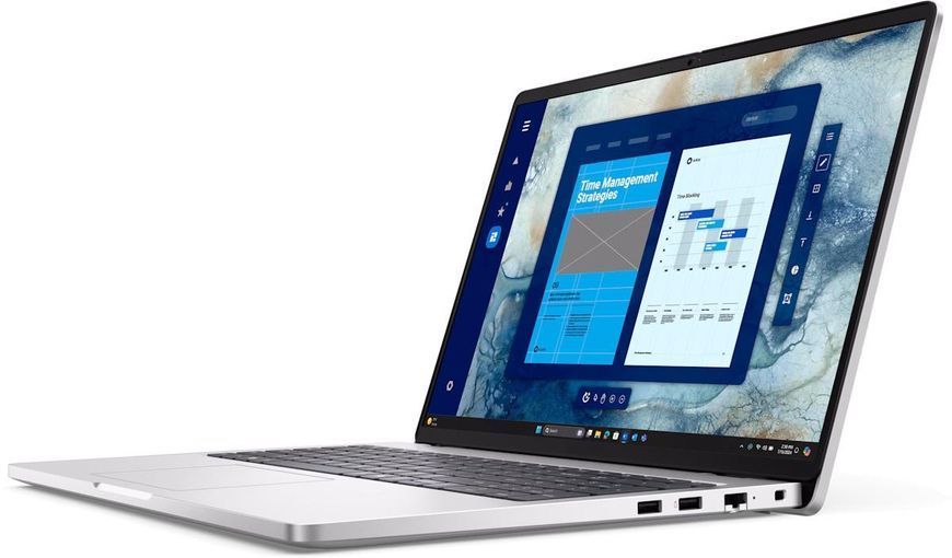 Ноутбук Dell Pro 16 (PC16250_FU5235U16GB512GBW3Y_400N-05), Intel Core Ultra 5 235U / 16" / RAM 16 ГБ DDR5 / SSD 512 ГБ / Intel Graphics / Windows 11 Pro / Сірий