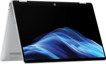 Ноутбук HP OmniBook Ultra Flip14 / (C56ZXEA), Intel Core Ultra 7-256V / 14" / RAM 16 ГБ / SSD 1 ТБ / Intel Graphics / Windows 11 Pro / сріблястий
