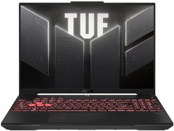 Ноутбук ASUS TUF Gaming A16 (FA607NUQ-RL030), AMD Ryzen 7 170 / 16" / IPS / 144Hz / RAM 32 GB DDR5 / SSD 512GB / RTX4050 / Без ОС / Чорний
