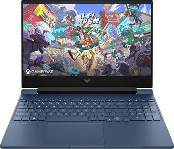 Ноутбук HP VICTUS 15-fb3041nn (C57DNEA), AMD Ryzen 5 240 / 15.6" / 144 Гц / RAM 24 ГБ DDR5 / SSD 1 ТБ / RTX 5050 / Без ОС / Синій