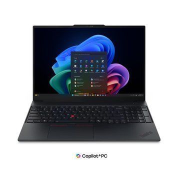 Ноутбук LENOVO ThinkPad E16 Gen 4 (21YC006RRI), Intel Core Ultra 5 325 / 16" / RAM 16 ГБ DDR5 / SSD 512 ГБ / Intel Graphics / Без ОС / Чорний