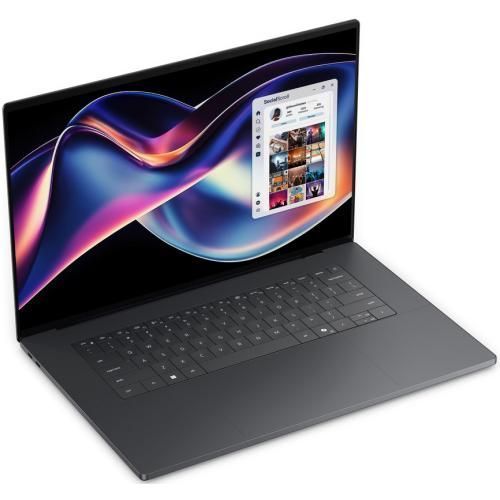 Ноутбук Dell XPS 16 (DA16260_3.2KTUX7358H64GB2TW3Y_PS-05), Intel Core Ultra X7 358H / 16" / Touch / OLED / 120 Гц / RAM 64 ГБ LPDDR5X / SSD 2 ТБ / Intel Arc B390 / Windows 11 Pro / Темно-сірий