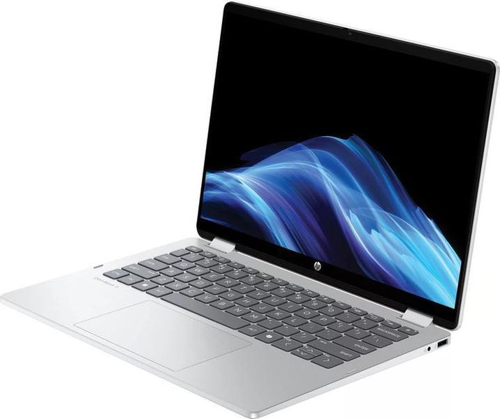 Ноутбук HP OmniBook Ultra Flip14 / (C56ZXEA), Intel Core Ultra 7-256V / 14" / RAM 16 ГБ / SSD 1 ТБ / Intel Graphics / Windows 11 Pro / сріблястий