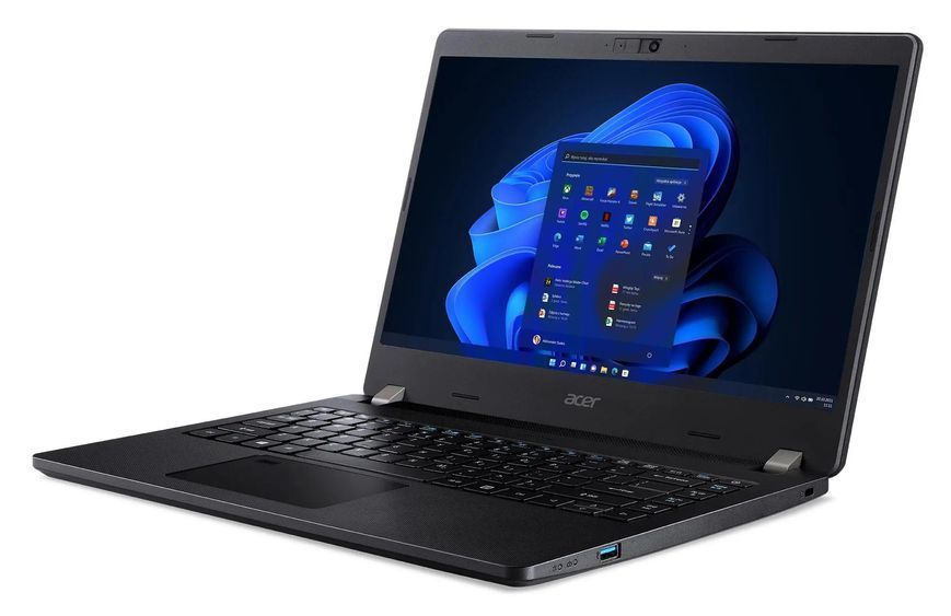 Ноутбук Acer TravelMate P214-53-50PC (NX.VPKEP.009), Intel Core i5-1145G7 / 14" / RAM 8 ГБ DDR4 / SSD 512 ГБ / Intel UHD Graphics / Windows 11 Pro / Чорний