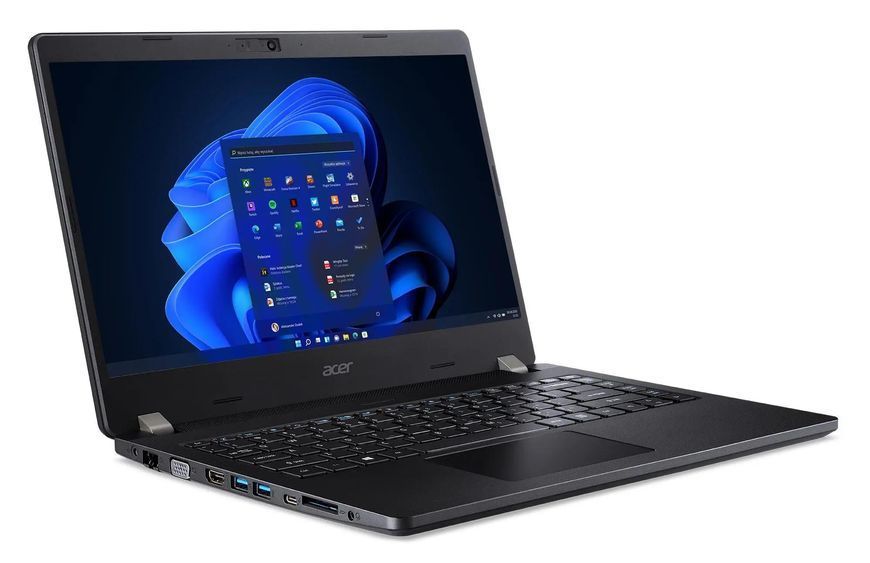 Ноутбук Acer TravelMate P214-53-50PC (NX.VPKEP.009), Intel Core i5-1145G7 / 14" / RAM 8 ГБ DDR4 / SSD 512 ГБ / Intel UHD Graphics / Windows 11 Pro / Чорний
