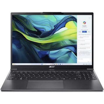 Ноутбук Acer Aspire Go 15 i5-1334U (NX.J50AA.003), Intel Core i5-1334U / 15,3" / RAM 8 ГБ DDR5 / SSD 256 ГБ / Intel UHD Graphics / Windows 11 Home / Сірий
