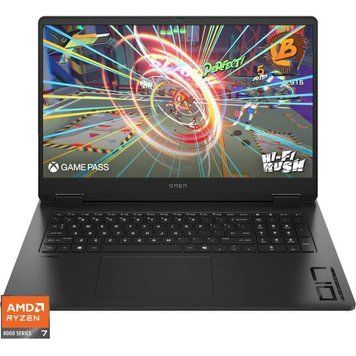 Ігровий ноутбук Hp OMEN 17-db0002nq, (B7VL4EA) IPS FHD 144Гц / AMD Ryzen 7 8845HS / RAM 16 ГБ / SSD 512 ГБ / RTX 4070 / Free DOS