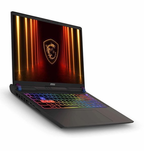 Ноутбук MSI Vector 16 HX AI (VECTOR 16 HX AI A2XWHG-094PL), Intel Core Ultra 9 275HX / 16" / 240 Гц / RAM 32 ГБ DDR5 / SSD 1 ТБ / RTX 5070 Ti + Intel Graphics / Windows 11 Home / Сірий