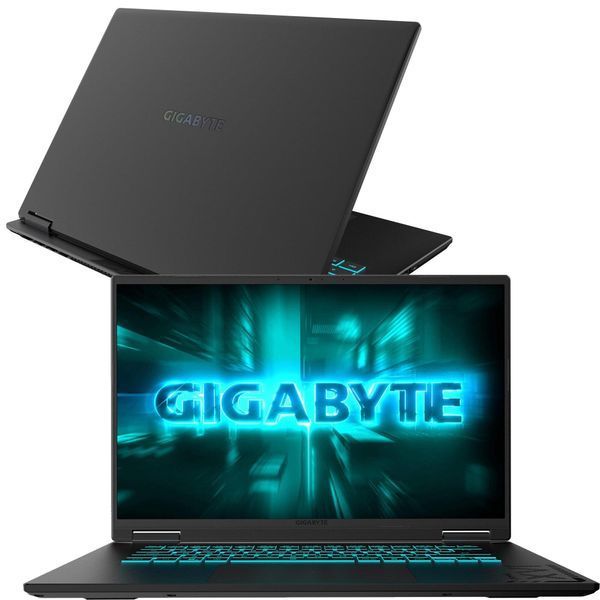 Ноутбук GIGABYTE Gaming A16 (GAMING_A16_3THK3EE893SH), AMD Ryzen 7 260 / 16" / 165 Гц / RAM 16 ГБ DDR5 / SSD 512 ГБ / AMD Radeon 780M + RTX 5050 / Windows 11 Home / Чорний