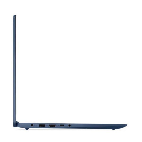 Ноутбук Lenovo IdeaPad Slim 3 (82XB00JURM), Intel N100 / 15.6" / TN / RAM 8 ГБ LPDDR5 / SSD 128 ГБ / Intel UHD Graphics / Windows 11 Home S / Синій
