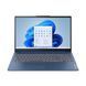 Ноутбук Lenovo IdeaPad Slim 3 (82XB00JURM), Intel N100 / 15.6" / TN / RAM 8 ГБ LPDDR5 / SSD 128 ГБ / Intel UHD Graphics / Windows 11 Home S / Синій