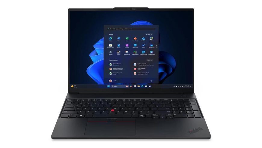 Ноутбук Lenovo ThinkPad E16 Gen 3 (22AY006WPB), Intel Core Ultra 5 226V / 16" / RAM 16 ГБ LPDDR5X / SSD 512 ГБ / Intel Arc Graphics 130V / Windows 11 Pro / Чорний