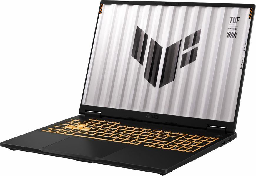 Ноутбук ASUS TUF Gaming F16 FX608JMR (90NR0NB1-M00AZ0), i5-14450HX / 16&Prime; / RAM 16 ГБ / SSD 512 ГБ / RTX 5060 / Windows 11 Home / Чорний