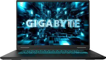 Ноутбук Gigabyte Gaming A16 Pro (A16HG4EECC4SD), Intel Core 7 240H / 16" / 165 Гц / RAM 32 ГБ LPDDR5X / SSD 1 ТБ / Intel Graphics + RTX 5070 Ti / Без ОС / Чорний