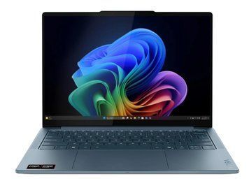 Ноутбук Lenovo Yoga Slim 7 (83JY006LPB), AMD Ryzen AI 5 340 / 14" / OLED / RAM 16 ГБ LPDDR5x / SSD 512 ГБ / AMD Radeon 860M / Windows 11 Home / Бірюзовий