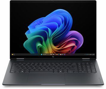Ноутбук HP OmniBook X Flip 16-cb0006nwx (D9DW2EA), Intel Core Ultra 5 325 / 16" / OLED / Touch / RAM 16 ГБ LPDDR5X / SSD 512 ГБ / Intel Graphics / Windows 11 Home / Сірий