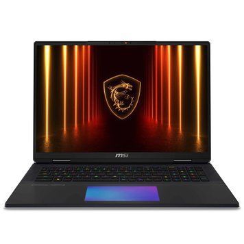Ноутбук MSI Titan 18 HX AI (TITAN 18 HX AI A2XWIG-220PL), Intel Core Ultra 9 285HX / 18" / Mini LED / 120 Гц / RAM 64 ГБ DDR5 / SSD 6 ТБ / RTX 5080 / Windows 11 Pro / Чорний