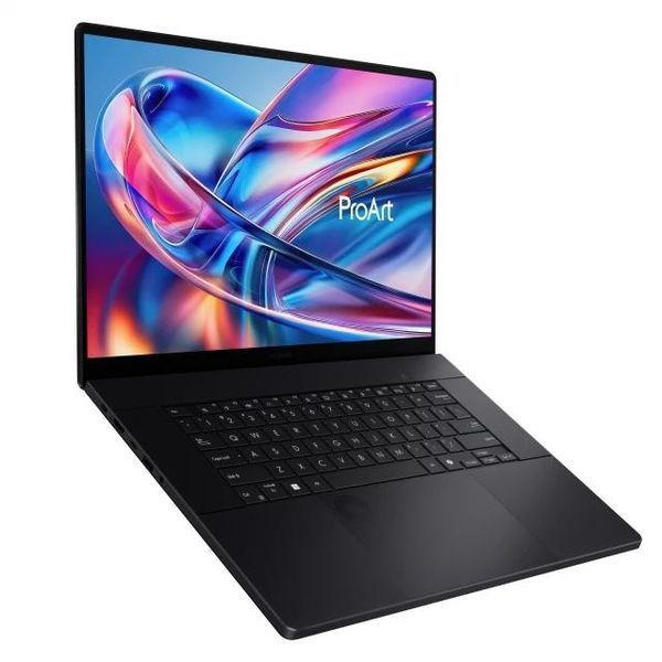 Ноутбук Asus ProArt P16 (H7606WR-SE058X), AMD Ryzen AI 9 HX 370 / 16&Prime; / Touch / OLED / 120 Гц / RAM 32 ГБ LPDDR5x / SSD 1 ТБ / AMD Radeon 890M + RTX 5070 Ti / Windows 11 Pro / Чорний