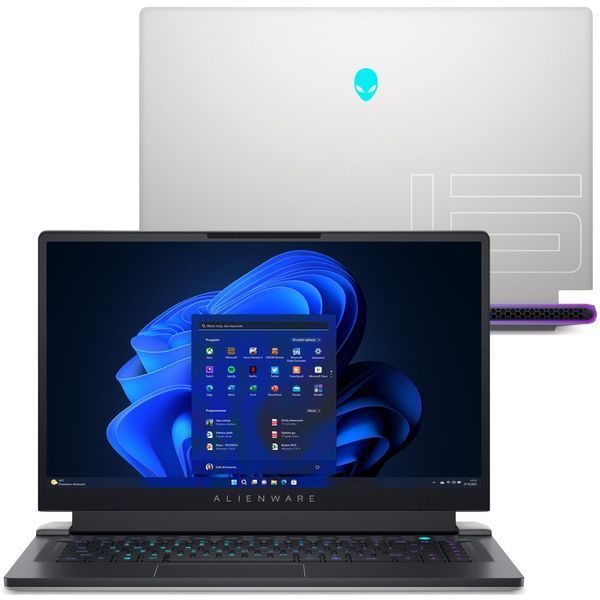 Ноутбук DELL Alienware X15 15R2-4667 (15R2-4667), 15.6" / 165Hz / Intel Core i7-12700H / RAM16GB / SSD 1TB / RTX3060 / Windows 11 Home / Сріблястий