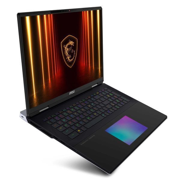 Ноутбук MSI Titan 18 HX AI (TITAN 18 HX AI A2XWIG-220PL), Intel Core Ultra 9 285HX / 18" / Mini LED / 120 Гц / RAM 64 ГБ DDR5 / SSD 6 ТБ / RTX 5080 / Windows 11 Pro / Чорний
