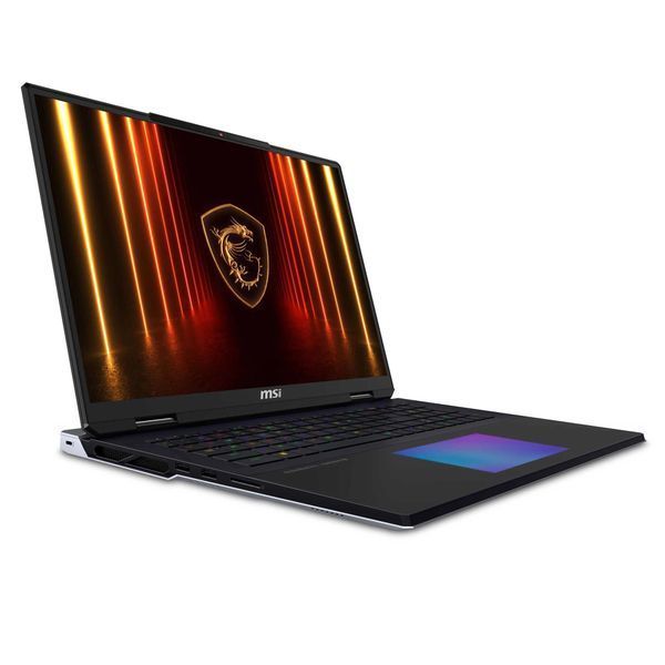 Ноутбук MSI Titan 18 HX AI (TITAN 18 HX AI A2XWIG-220PL), Intel Core Ultra 9 285HX / 18" / Mini LED / 120 Гц / RAM 64 ГБ DDR5 / SSD 6 ТБ / RTX 5080 / Windows 11 Pro / Чорний