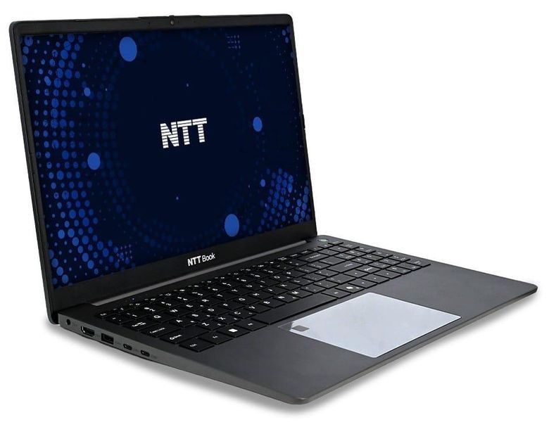 Ноутбук NTT Book B15 (NBC-i7B15IP-H03P), Intel Core i7-1355U / 15.6" / 60Hz / RAM 32 ГБ / SSD 1 ТБ / Intel UHD / Windows 11 Pro / Чорний