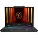 Ноутбук MSI Cyborg 15 (Cyborg 15 B13WEKG-629XPL), Intel Core i5-13420H / 15.6" / 144 Гц / RAM 16 ГБ DDR5 / SSD 512 ГБ / Intel UHD Graphics + RTX 5050 / Без ОС / Чорний