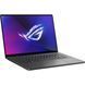 Ноутбук Asus ROG Zephyrus G16 (ASGU606AW-TB061X), Intel Core Ultra 9 386H / 16" / OLED / 240 Гц / RAM 32 ГБ LPDDR5X / SSD 1 ТБ / Intel Graphics + RTX 5080 / Windows 11 Pro / Сірий
