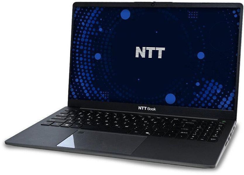 Ноутбук NTT Book B15IP (e2594497), Intel Core i5-1334U / 15.6" / RAM 16 ГБ DDR4 / SSD 512 ГБ / Intel Iris Xe Graphics / Windows 11 Home / Чорний