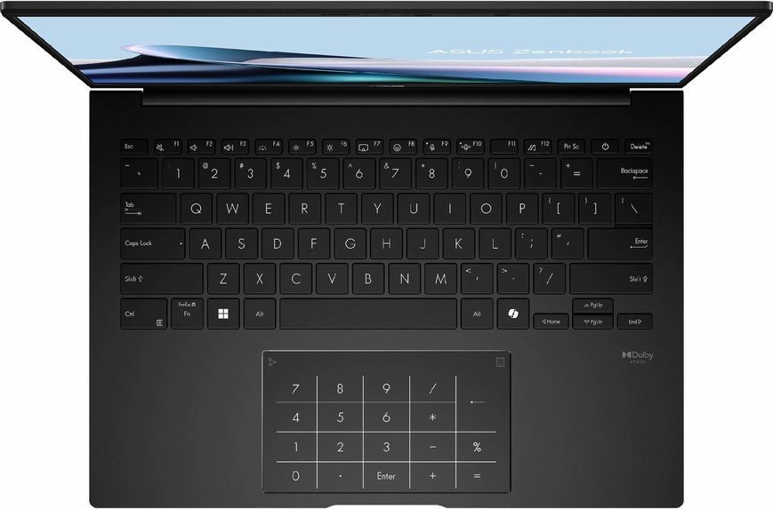 Ноутбук ASUS Zenbook (UM3406GA-QD179W), 14" / OLED / AMD Ryzen AI 7 445 / RAM 32GB / SSD 512GB / Windows 11 Home / Чорний