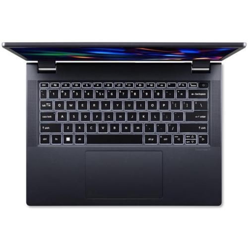 Ноутбук Acer TravelMate TMP414-42-TCO-R8M9 (NX.B8EEL.001), R5 PRO 8540U / 14&Prime; / RAM 16 ГБ / SSD 512 ГБ / AMD Radeon / Windows 11 Pro / Синій