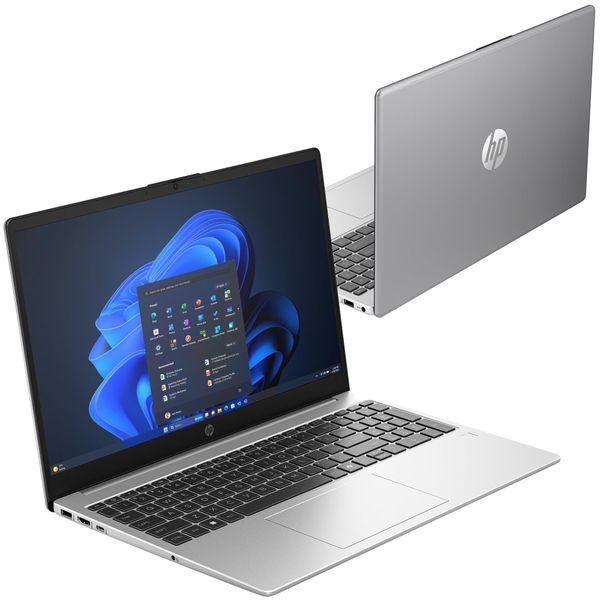 Ноутбук HP 250R G10 (AD1U1ET), 15.6" / Intel Core 5 120U / RAM 16 ГБ / SSD 512 ГБ / Windows 11 Home / Cріблястий