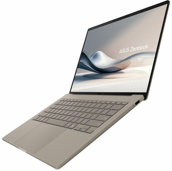 Ноутбук ASUS ZenBook A14 (UX3407QA-QD307W), 14" / OLED / Snapdragon X X1-26-100 / RAM 32GB / SDD 512GB / Windows 11 Home / Бежевий