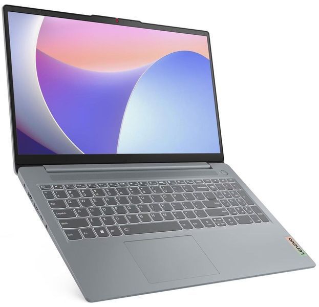 Ноутбук LENOVO IdeaPad Slim 3 15IRU8 82X700 (82X700GQPB), 15.6" / IPS / Intel Core i3-1315U / RAM 8 ГБ / SSD 512 ГБ / Windows 11 Home / Сріблястий