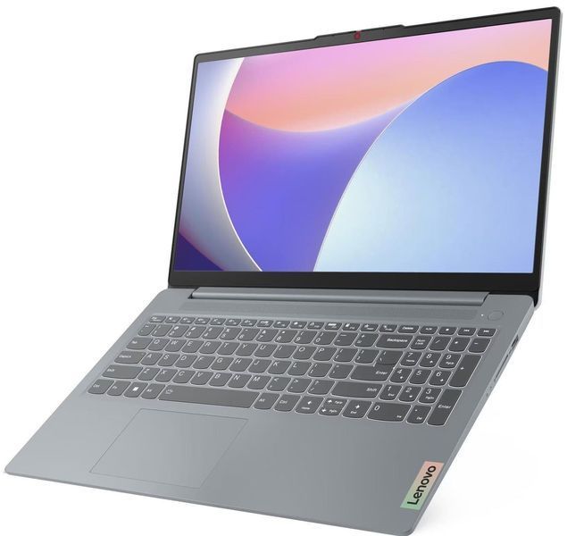 Ноутбук LENOVO IdeaPad Slim 3 15IRU8 82X700 (82X700GQPB), 15.6" / IPS / Intel Core i3-1315U / RAM 8 ГБ / SSD 512 ГБ / Windows 11 Home / Сріблястий