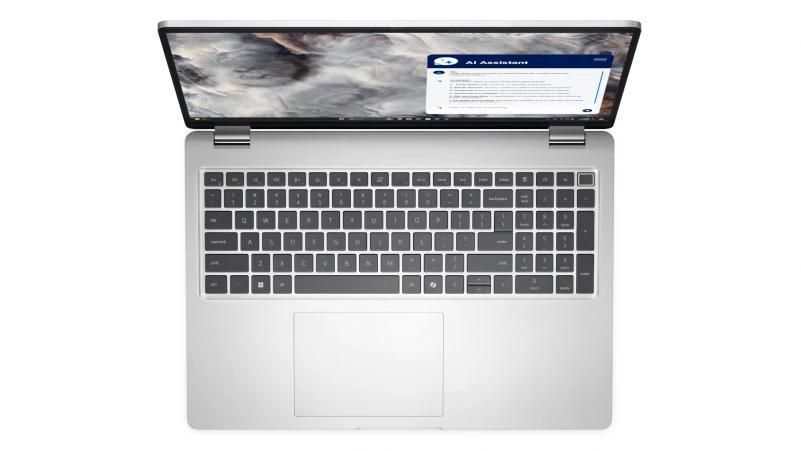 Ноутбук Dell Pro 16 Plus (BTO104_PB16250_EMEA_NOSCR), Intel Core Ultra 5 235U / 16" / RAM 32 ГБ DDR5 / SSD 512 ГБ / Intel Graphics / Windows 11 Pro / Сріблястий
