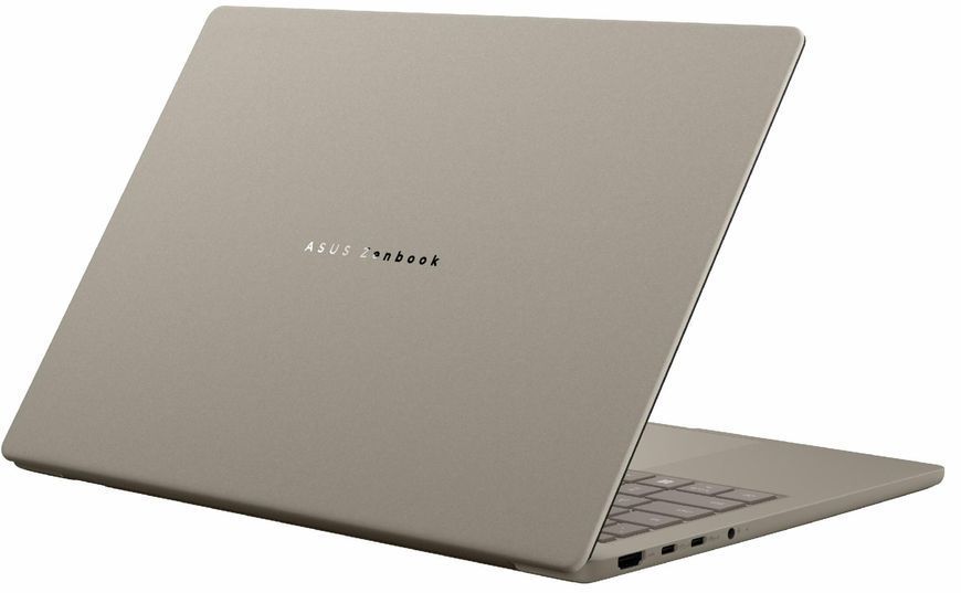 Ноутбук ASUS ZenBook A14 (UX3407QA-QD307W), 14" / OLED / Snapdragon X X1-26-100 / RAM 32GB / SDD 512GB / Windows 11 Home / Бежевий