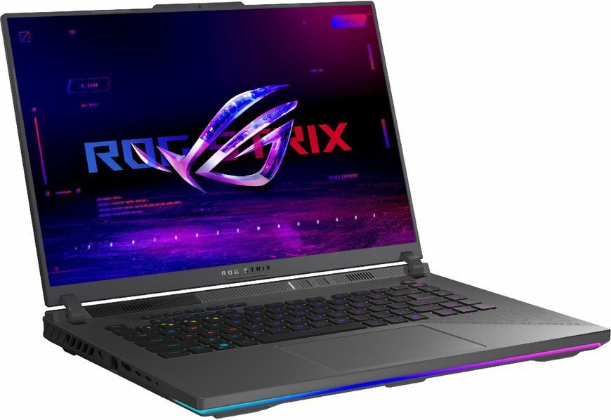 Ноутбук ASUS ROG Strix G16 (G614FP-R9161W), R9-9955HX / 16&Prime; / RAM 16 ГБ / SSD 1 ТБ / GeForce RTX 5070 / Windows 11 Home / Сірий