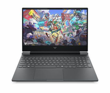 Ноутбук HP VICTUS 15 (C38YXEA), AMD Ryzen 5 240 / 15.6" / 144 Гц / RAM 16 ГБ DDR5 / SSD 512 ГБ / AMD Radeon 760M + RTX 5050 / Без ОС / Сірий