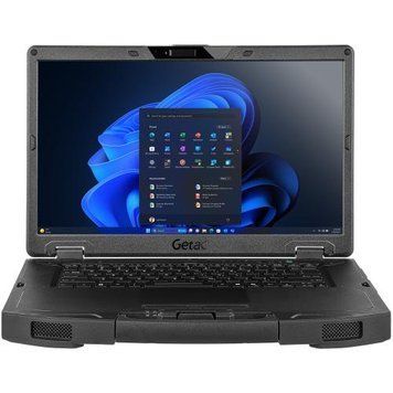 Ноутбук Getac S510AD (SX276A3YSDX7), AMD Ryzen AI 5 340 / 15.6" / RAM 16 ГБ DDR5 / SSD 256 ГБ / AMD Radeon 840M / Windows 11 Pro / Чорний