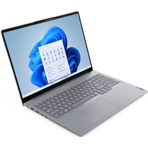 Ноутбук Lenovo ThinkBook 16 G9 IRL (21US007PPB), Intel Core 7 240H / 16&Prime; / RAM 16 ГБ / SSD 512 ГБ / Intel Graphics / Windows 11 Pro / Arctic Grey