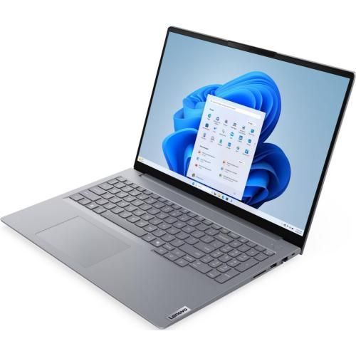 Ноутбук Lenovo ThinkBook 16 G9 IRL (21US007PPB), Intel Core 7 240H / 16&Prime; / RAM 16 ГБ / SSD 512 ГБ / Intel Graphics / Windows 11 Pro / Arctic Grey